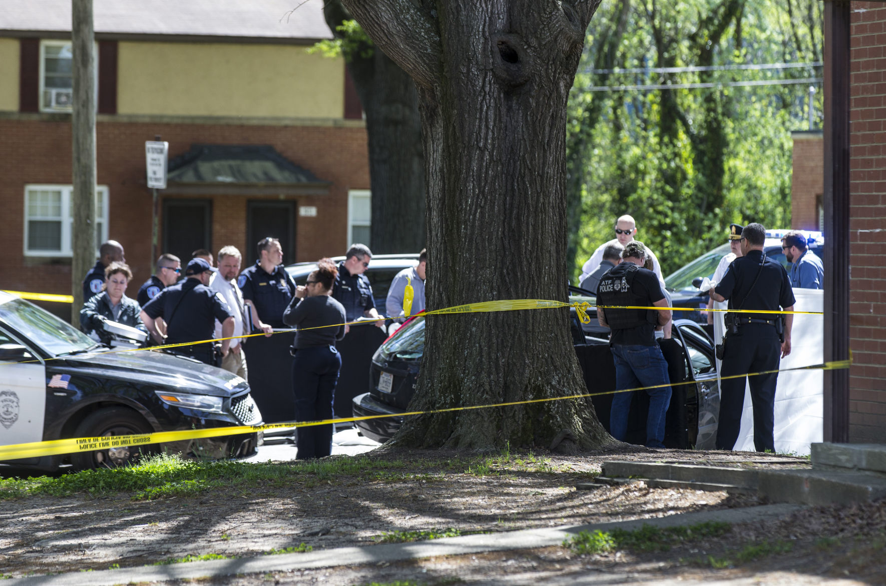 Shooting in Hillside Court